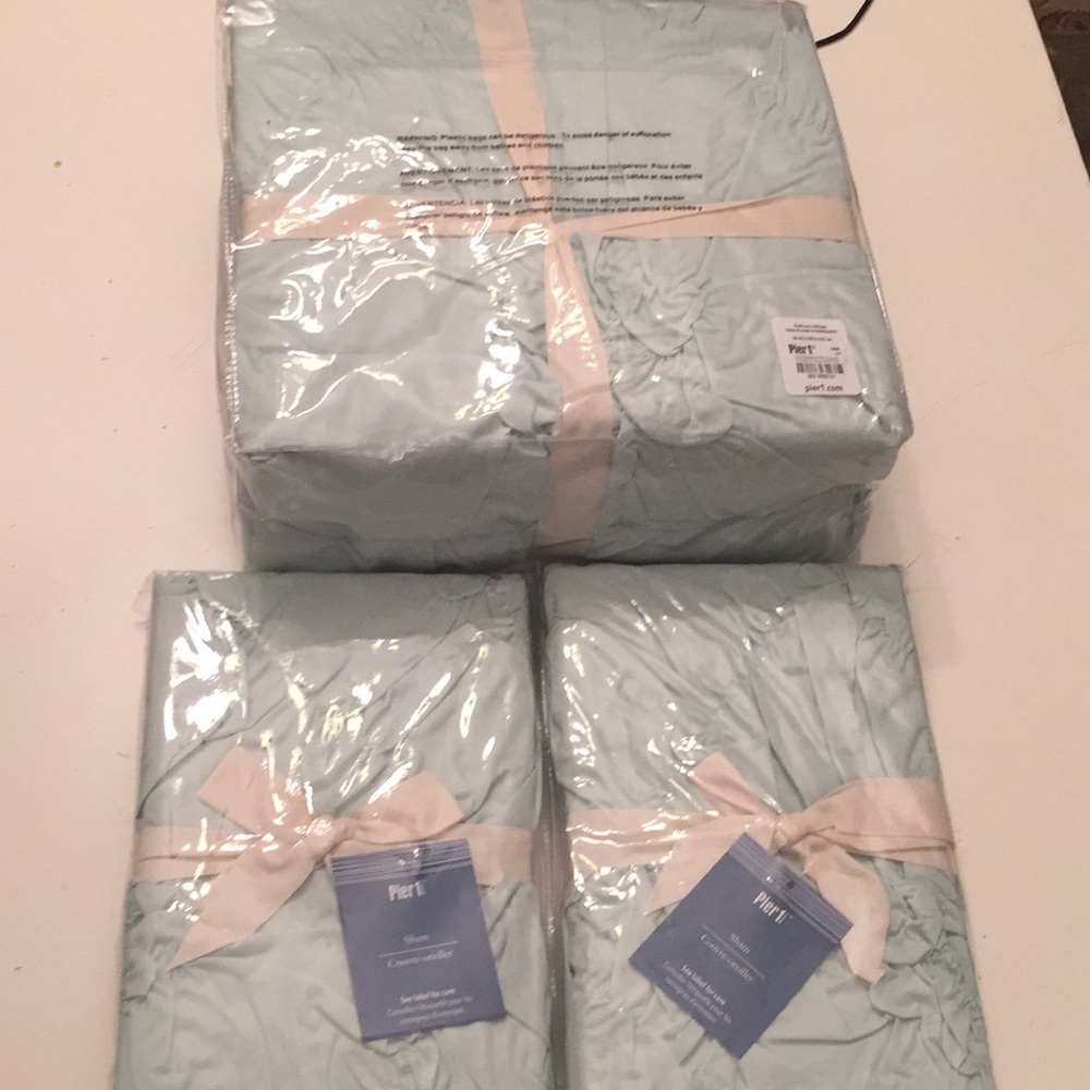 Pier 1 duvet full/queen with 2 matching shams